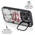 DC Comics Superman Comic Pattern Logo in Red iPhone 14 Pro Kickstand Case